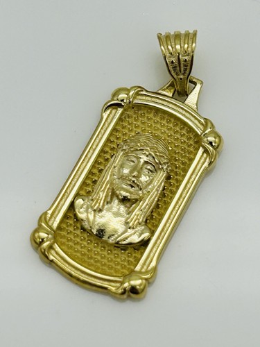 Solid 9ct yellow gold - yellow, jesus