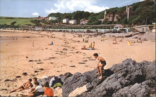 Vintage langland bay mumbles - langland,