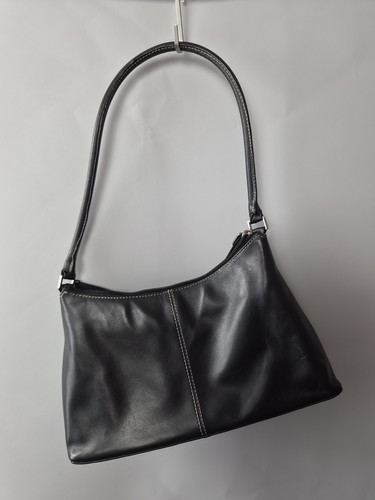 Ditto black leather shoulder - leather,