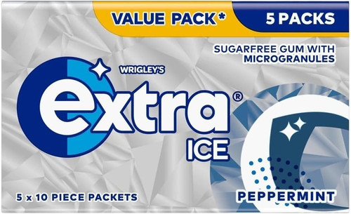 Wrigley extra ice peppermint - extra,