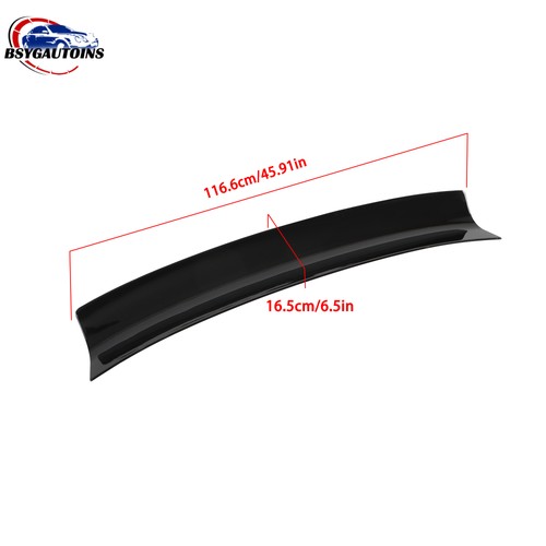 Rear boot spoiler gloss - boot,