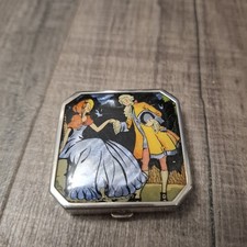 Unsigned Gwenda Style Butterfly Compact 1930s