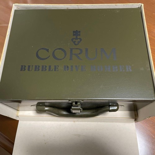 Corum bubble dive bomber watch - corum,