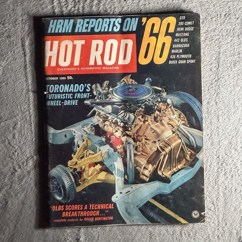 Hot rod magazine october - hot,