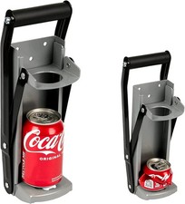 16oz Wall Mounted Can Crusher with Bottle Opener | Beer Tin Recycling Tool