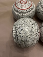 Taylor Vector VS Size 3 Inside/Outside Lawn Bowls Set of 4. WB 2033. VGC Used