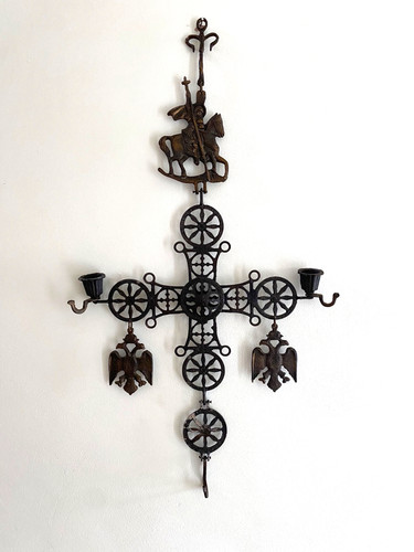 Vintage hanging bronze - hanging,