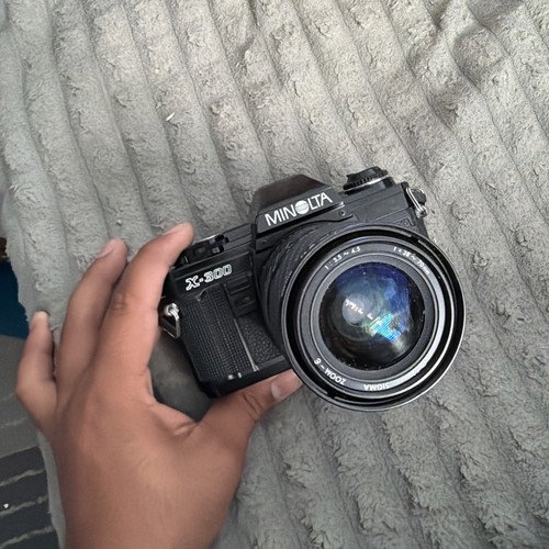 Minolta x300 slr film - film, camera