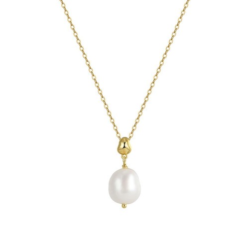 18ct gold vermeil necklace - 18ct,