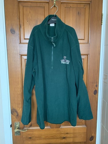 Men green medium fleece - green,