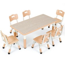 Kids Table and 6 Chair Set