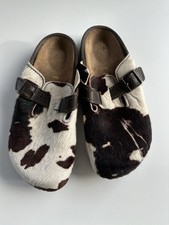Cow Hide Birkenstock rare LTD Edition Boston Clogs Size 8 / 42