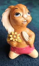 Pendelfin Hand Painted Stonecraft Collectable Rabbits Blossom