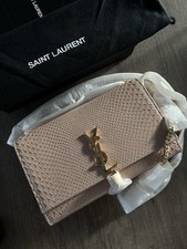 Yves Saint Laurent Medium Kate Tassel Bag Python Skin - Brand New