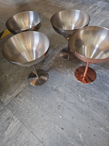 Vintage metal goblet - metal, chalice