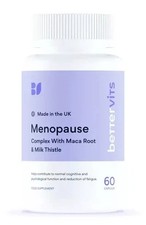 Bettervits Menopause Complex With Maca Root & Milk Thistle. 60 Capsules.