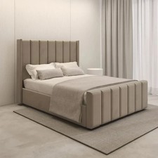 Double Winged Panel Bed Frame