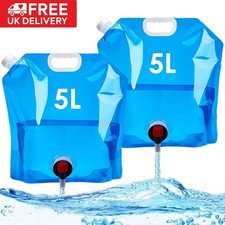 2x 5L Water Carrier Container