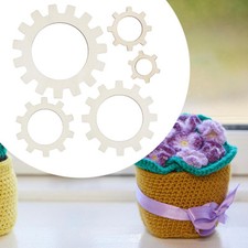 5x Flower Round Knitting Looms