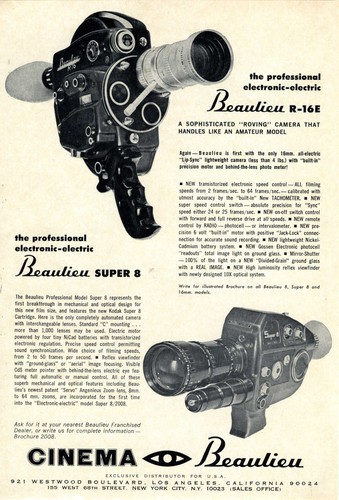 1966 cinema beaulieu super - beaulieu, 8