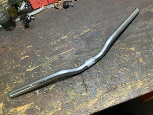 Steel mtb riser handlebar - steel,
