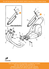 YAMAHA Collar, 90387-06023 OEM