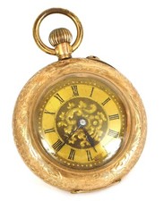 1909 BEAUTIFUL 9K YELLOW GOLD