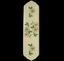 Cream Porcelain Fingerplate