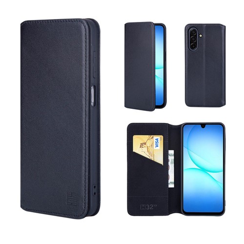 Real leather book wallet flip - real,