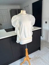 Zara Size Small S Cream White