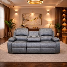 Luxury Power Reclining Leather