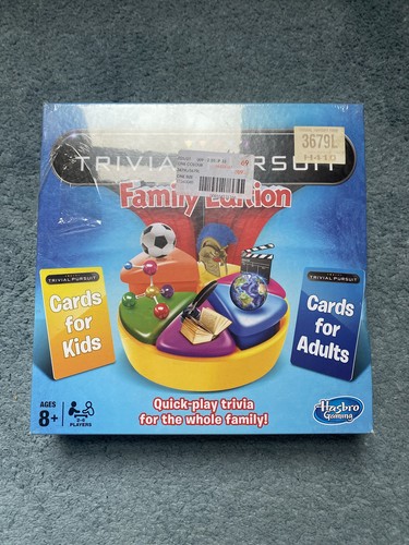 Trivial pursuit family edition - trivial,