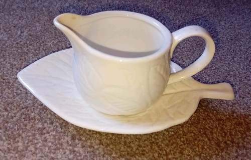 Mint sauce boat with saucer - sauce,