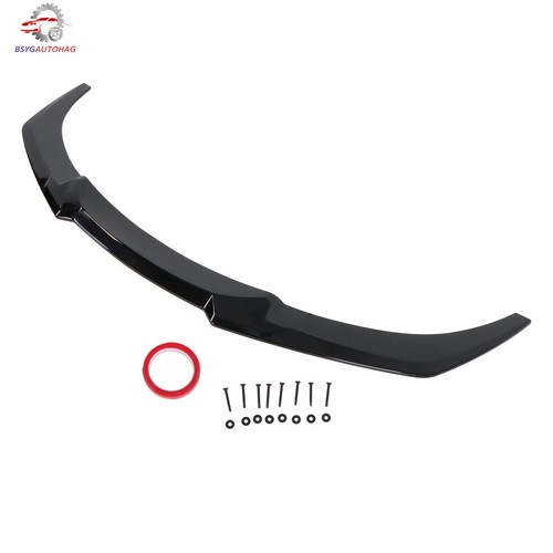 Glossy front bumper splitter - bumper,