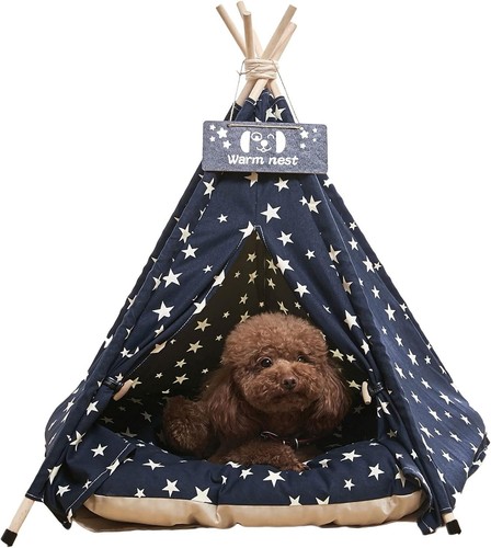 Pet teepee 50x50x60cm dog - teepee, &