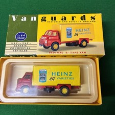 Boxed Vanguards Bedford S Type Van 1950/60 Classic Heinz Van Commercial Truck