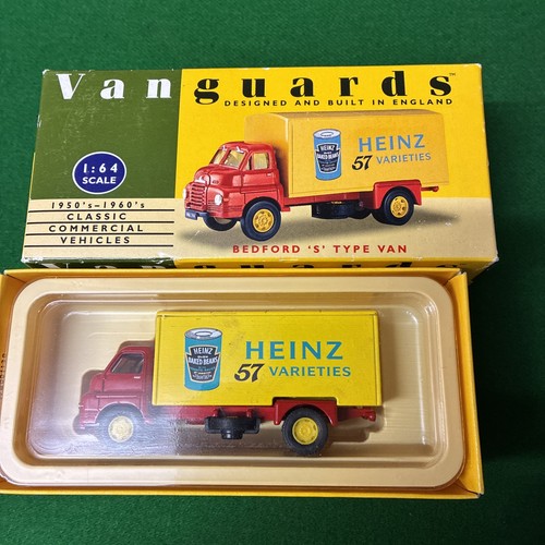 Boxed vanguards bedford type - boxed, s
