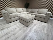 DFS - MAVAM Modular Premium Fabric 2 Corner 2 Sofa + Footstool - RRP £3499