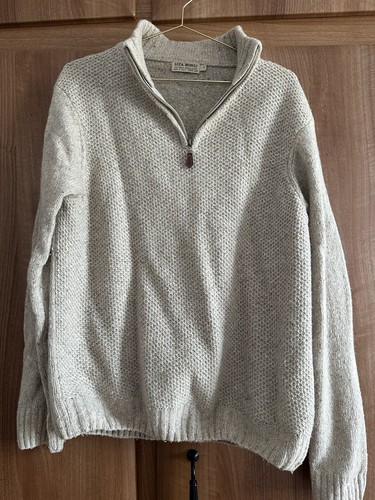 Wool quarter zip - wool,