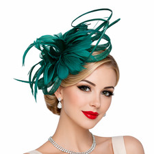 Chic Flower & Feather Headband
