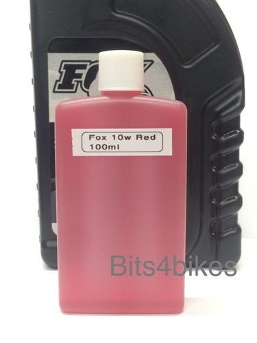 Fox 10wt red fork - oil, for