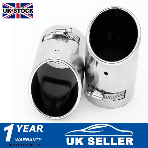 2pcs car steel chrome - 2pcs,