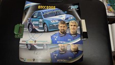 Signed British Touring car David Leslie, Phil Bennett Team Petrona Proton Impian
