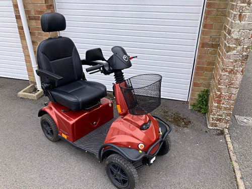 Mini crosser red wheel - x2, 4-wheel