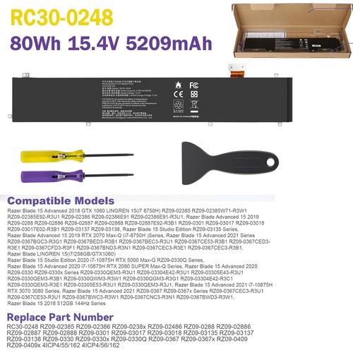 New rc30 0248 battery - new, for