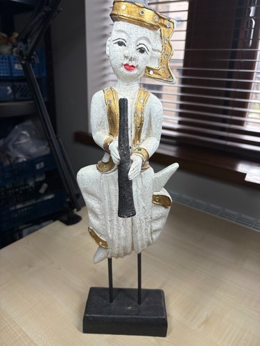 Hand carved thai wooden - a,