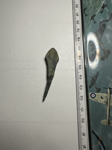 Ancient bronze arrowhead - arrowhead, iron