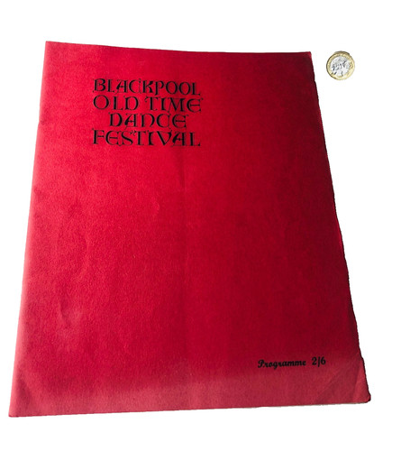 Theatre programme blackpool - theatre,