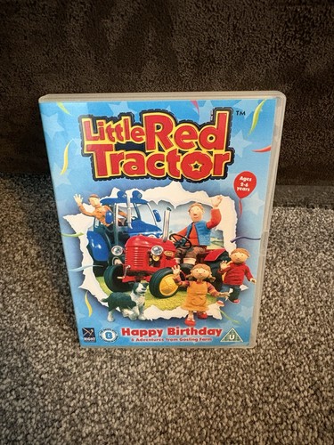 Little red tractor happy - little,