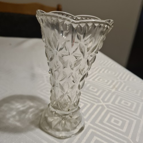 Vintage german pressed glass - vintage,